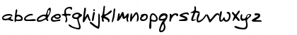 Download BurkesHand Regular Font Lowercase Preview