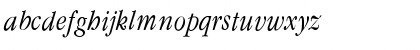 Download Garamond CondLightItalic Font Lowercase Preview
