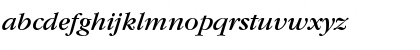 Download GaramondEF BookItalic Font Lowercase Preview