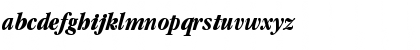 Download ITC Garamond Bold Condensed Italic Font Lowercase Preview