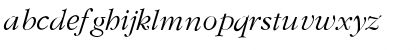Download Garamond LightItalic Font Lowercase Preview