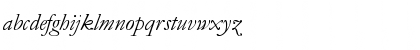 Download Garamond MT Std Italic Alt Font Lowercase Preview