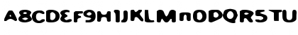 Download BurnYourPhone Regular Font Lowercase Preview