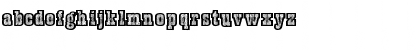 Download BurrisGhostTown Regular Font Lowercase Preview