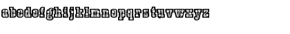 Download BurrisShootOut Regular Font Lowercase Preview
