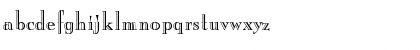 Download Bursten Regular Font Lowercase Preview