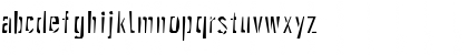 Download Gen Stencil Font Lowercase Preview