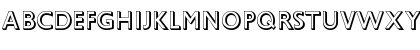 Download Gill Sans Shadowed Font Lowercase Preview