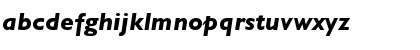 Download Gill Sans MT Pro Heavy Italic Font Lowercase Preview