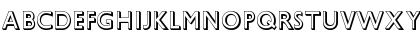 Download Gill Sans Shadow MT Std Regular Font Lowercase Preview