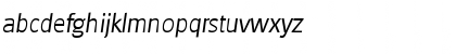 Download Glasgow-LightIta Regular Font Lowercase Preview