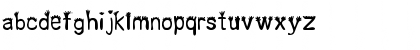 Download butch crew Regular Font Lowercase Preview