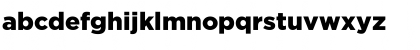 Download Gotham Black Font Lowercase Preview