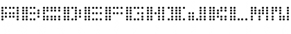 Download Butsubutsu Regular Font Lowercase Preview