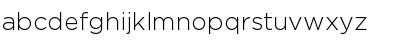 Download GothamLight Regular Font Lowercase Preview