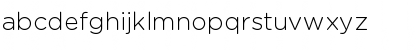 Download Gotham Rounded Light Font Lowercase Preview