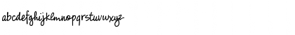 Download GracesHand Alternates Font Lowercase Preview