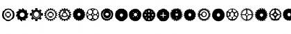 Download Buzzcog Regular Font Lowercase Preview