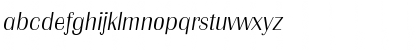 Download Grenoble-XlightIta Regular Font Lowercase Preview