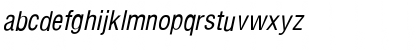 Download Hallmarke CondBookOblique Font Lowercase Preview