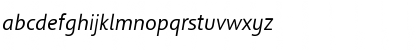 Download HarmonyDisplay Italic Font Lowercase Preview