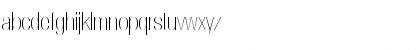 Download Helvetica Neue LT Pro 27 Ultra Light Condensed Font Lowercase Preview