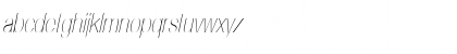 Download Helvetica Neue LT Pro 27 Ultra Light Condensed Oblique Font