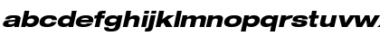 Download Helvetica Neue LT Std 83 Heavy Extended Oblique Font Lowercase Preview