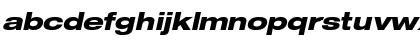 Download Helvetica Neue LT Std 83 Heavy Extended Oblique Font Lowercase Preview