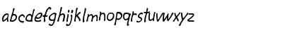 Download CAC Krazy Legs Regular Font Lowercase Preview