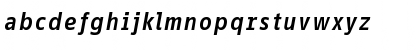 Download InfoOffice BoldItalic Font Lowercase Preview