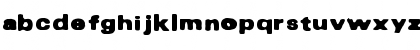 Download INKy black Font Lowercase Preview