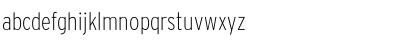 Download Interstate ExtraLight Cond Font Lowercase Preview