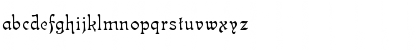 Download Isabella Regular Font Lowercase Preview