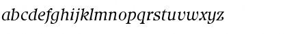 Download ITC Isbell Book Italic Font Lowercase Preview