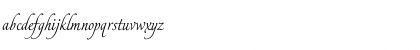 Download Italican Script Regular Font Lowercase Preview