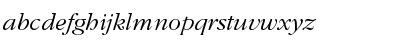 Download ITC Garamond Std Light Italic Font Lowercase Preview