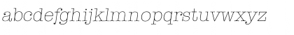 Download Itypewriter Xlight Font Lowercase Preview