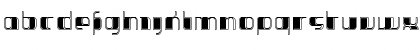 Download Jakone Inline Font Lowercase Preview