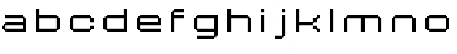 Download UF Ultra Regular Regular Font Lowercase Preview
