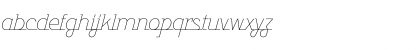 Download JavelinLight Regular Font Lowercase Preview