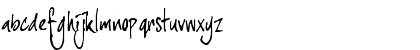 Download joeHand 3 Regular Font Lowercase Preview