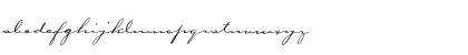 Download Julia-HandScript Regular Font Lowercase Preview