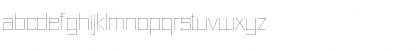 Download Just Square LT Std Cyrillic Ultra Thin Font Lowercase Preview
