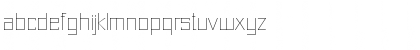 Download Just Square LT Std Ultra Light Font Lowercase Preview