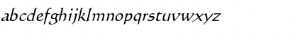 Download Calli 109 Italic Font Lowercase Preview