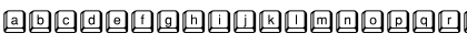 Download Keyclick Regular Font Lowercase Preview