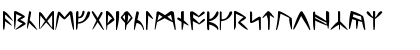 Download Ultima Runes -- ALL CAPS Regular Font Lowercase Preview