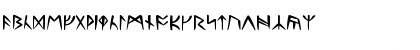 Download Ultima Runes Regular Font Lowercase Preview
