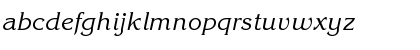 Download ITC Korinna Kursiv Regular Font Lowercase Preview